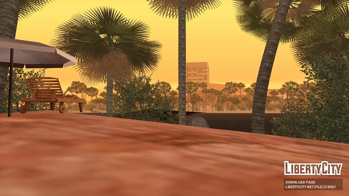Новый пляж в LS / GTA San Andreas