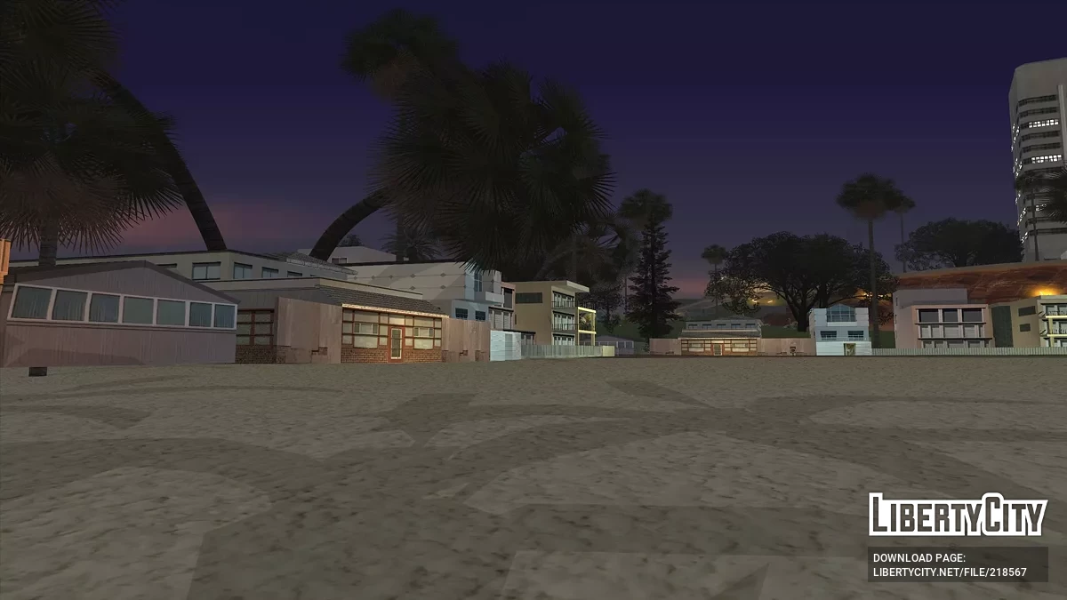Новый пляж в LS / GTA San Andreas
