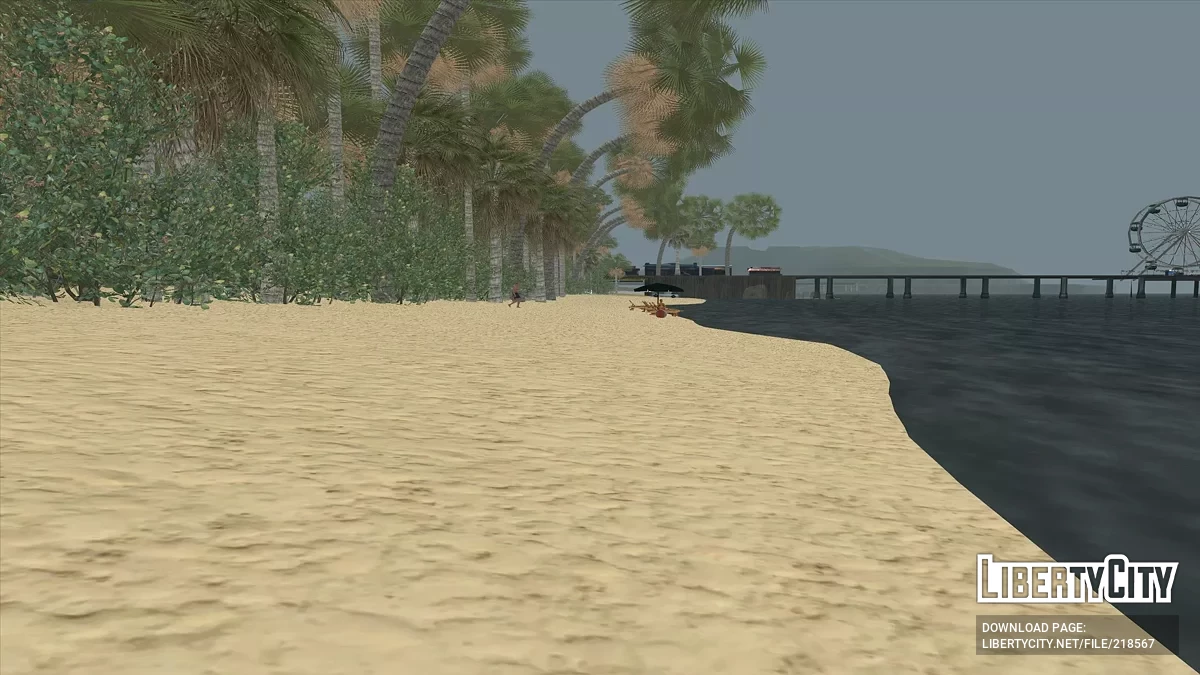 Новый пляж в LS / GTA San Andreas