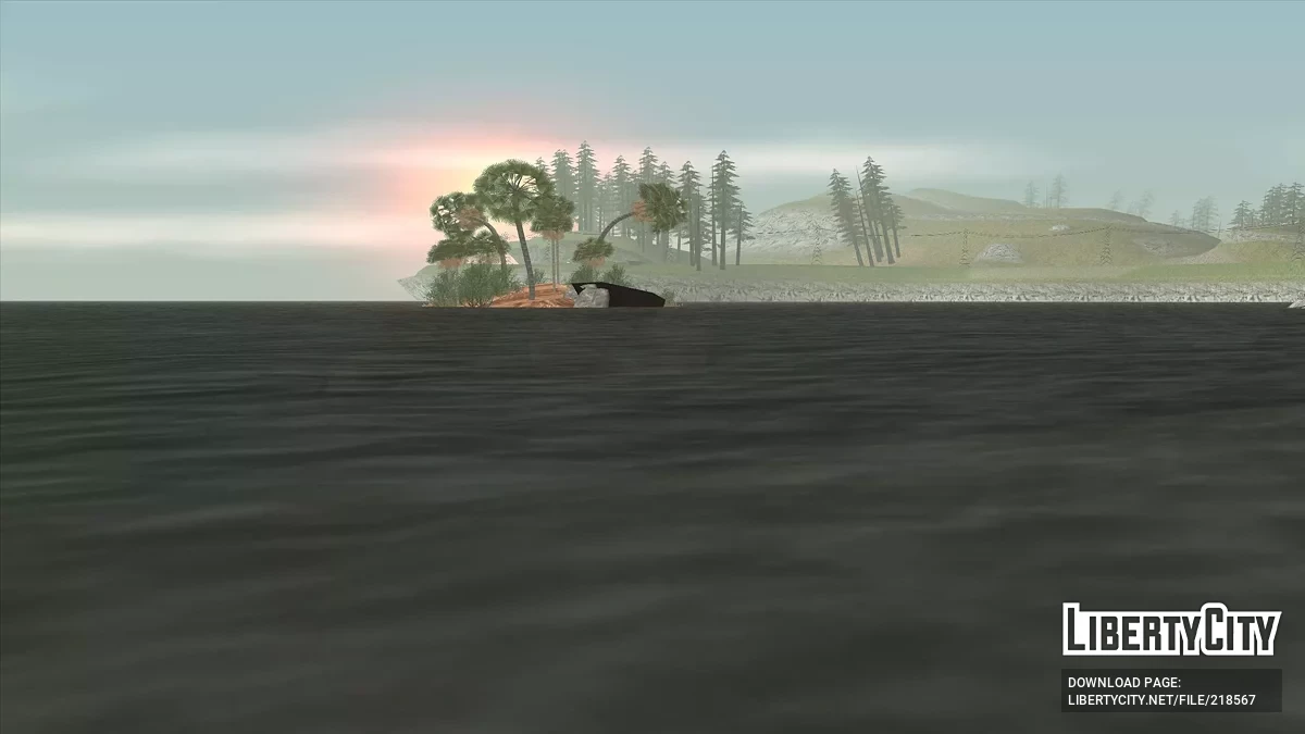 Новый пляж в LS / GTA San Andreas