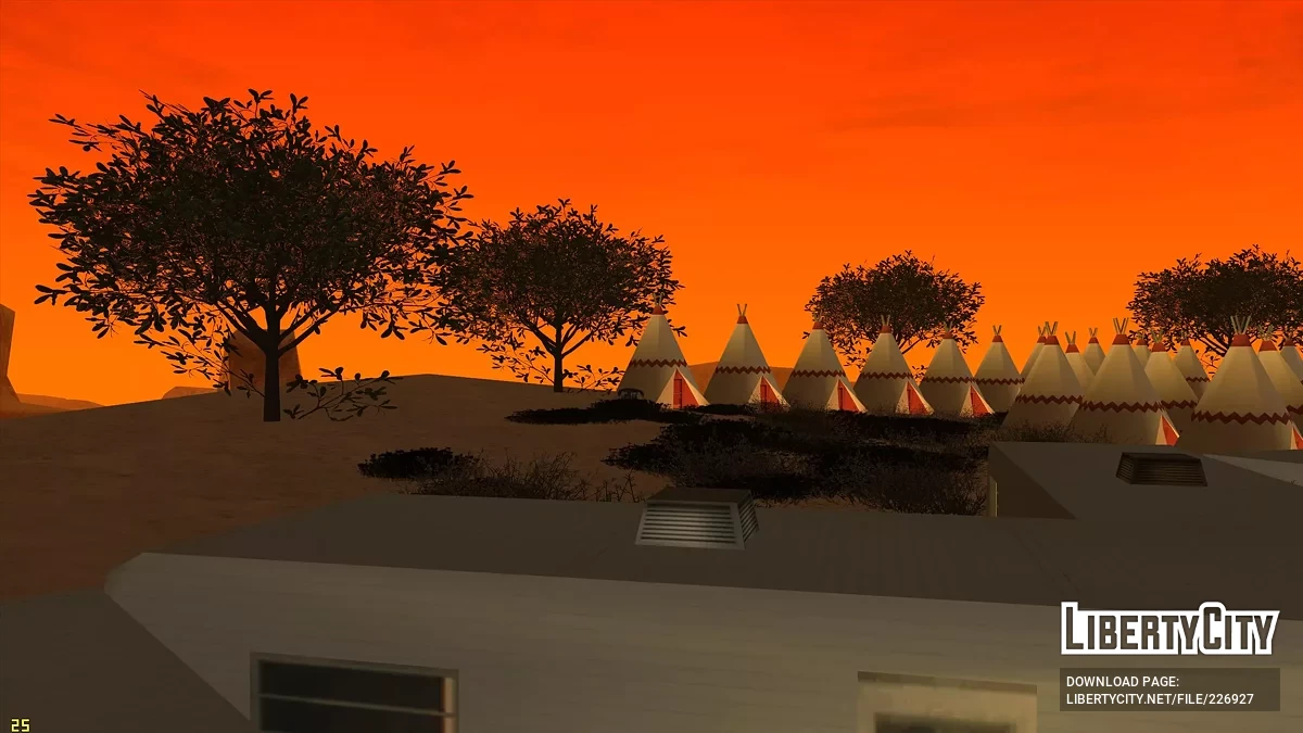 Кемпинг в горах / GTA San Andreas