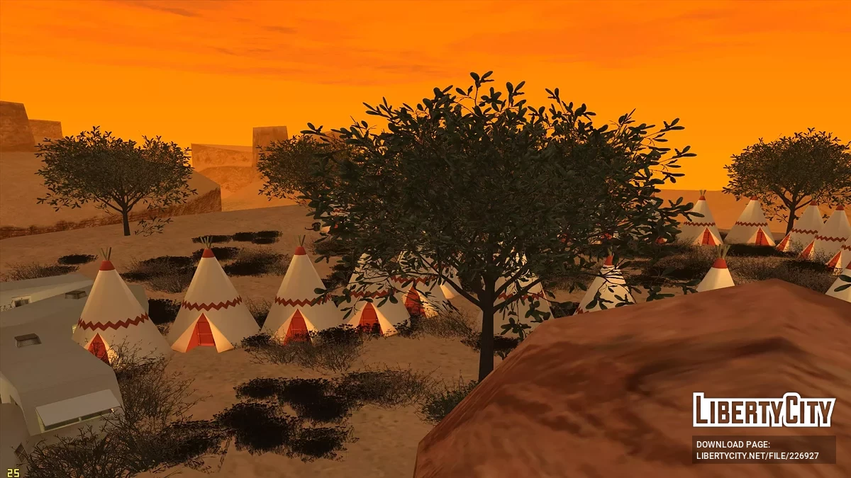 Кемпинг в горах / GTA San Andreas