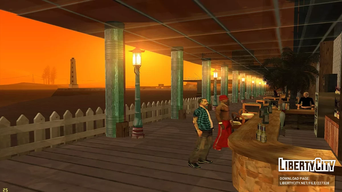 Вечеринка на Пляже / GTA San Andreas