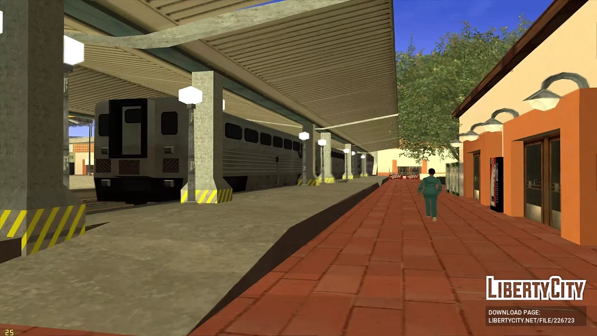 Обновленный Вокзал в Лос Сантосе / GTA San Andreas