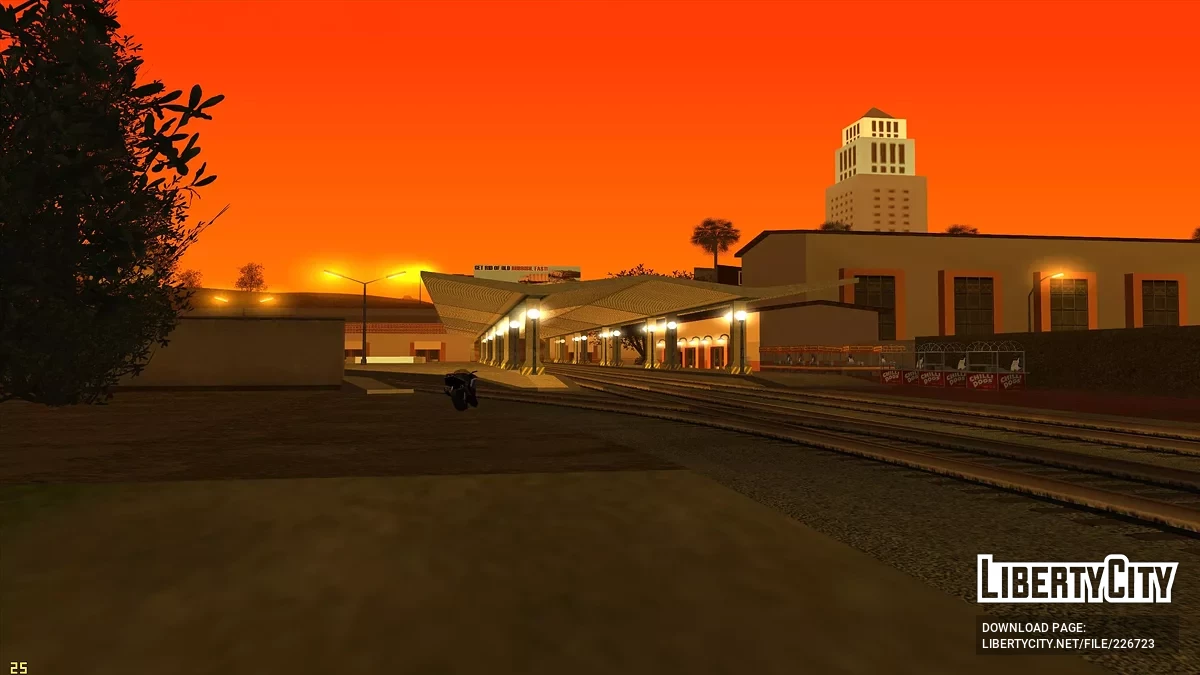 Обновленный Вокзал в Лос Сантосе / GTA San Andreas