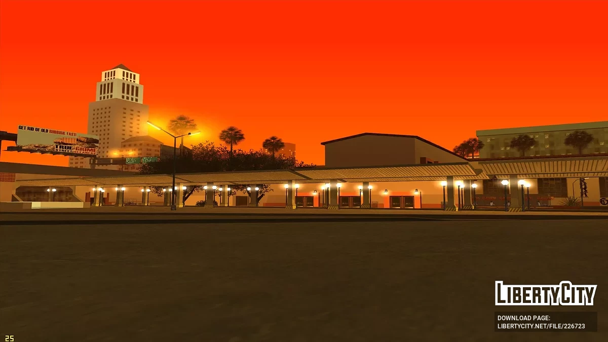 Обновленный Вокзал в Лос Сантосе / GTA San Andreas