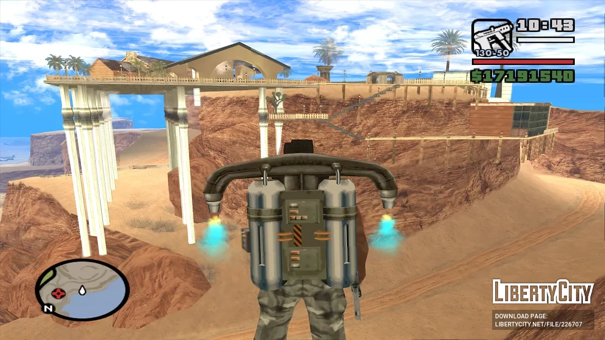 Отель в горах пустыни / GTA San Andreas