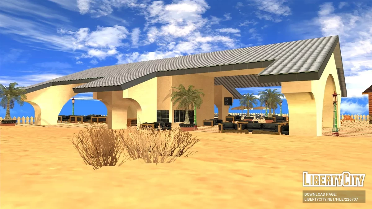 Отель в горах пустыни / GTA San Andreas