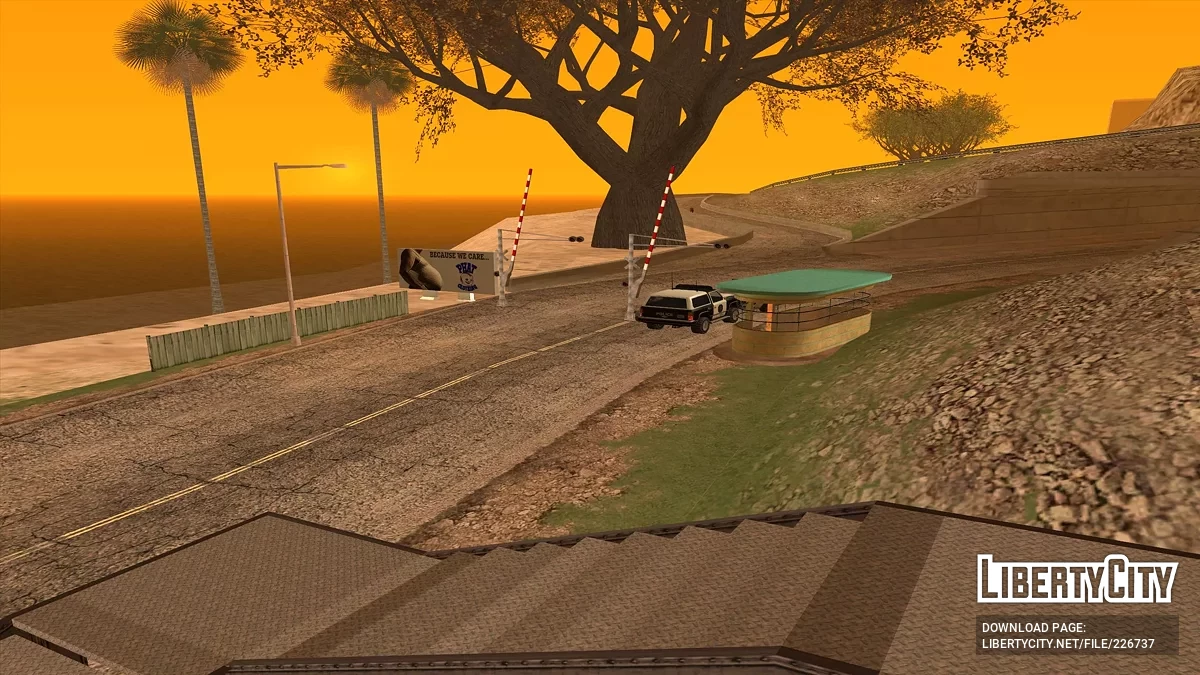 Отели у дороги округа Рэд с бункером / GTA San Andreas