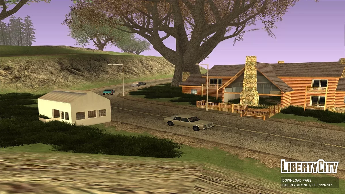 Отели у дороги округа Рэд с бункером / GTA San Andreas