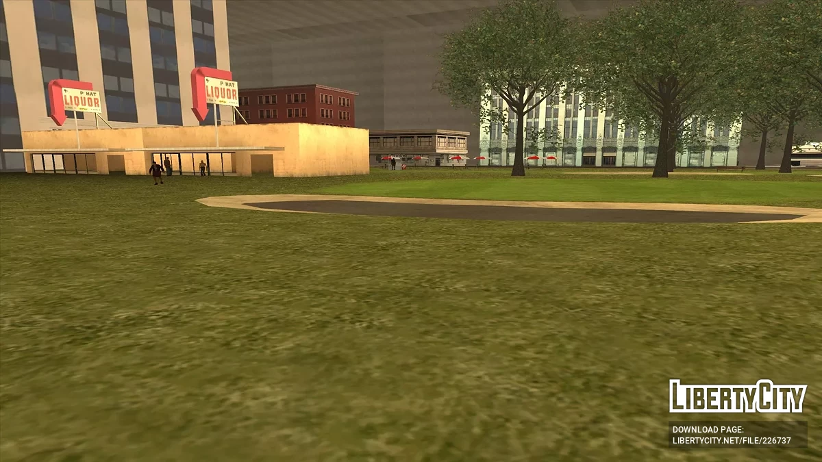 Отели у дороги округа Рэд с бункером / GTA San Andreas