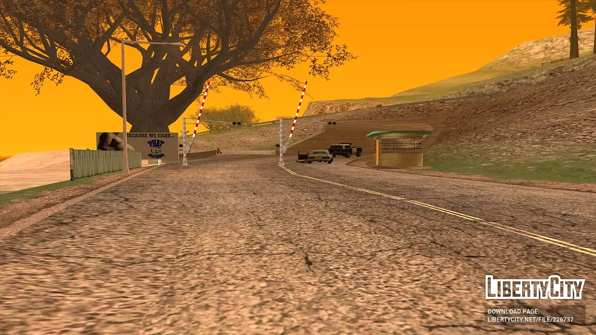 Отели у дороги округа Рэд с бункером / GTA San Andreas