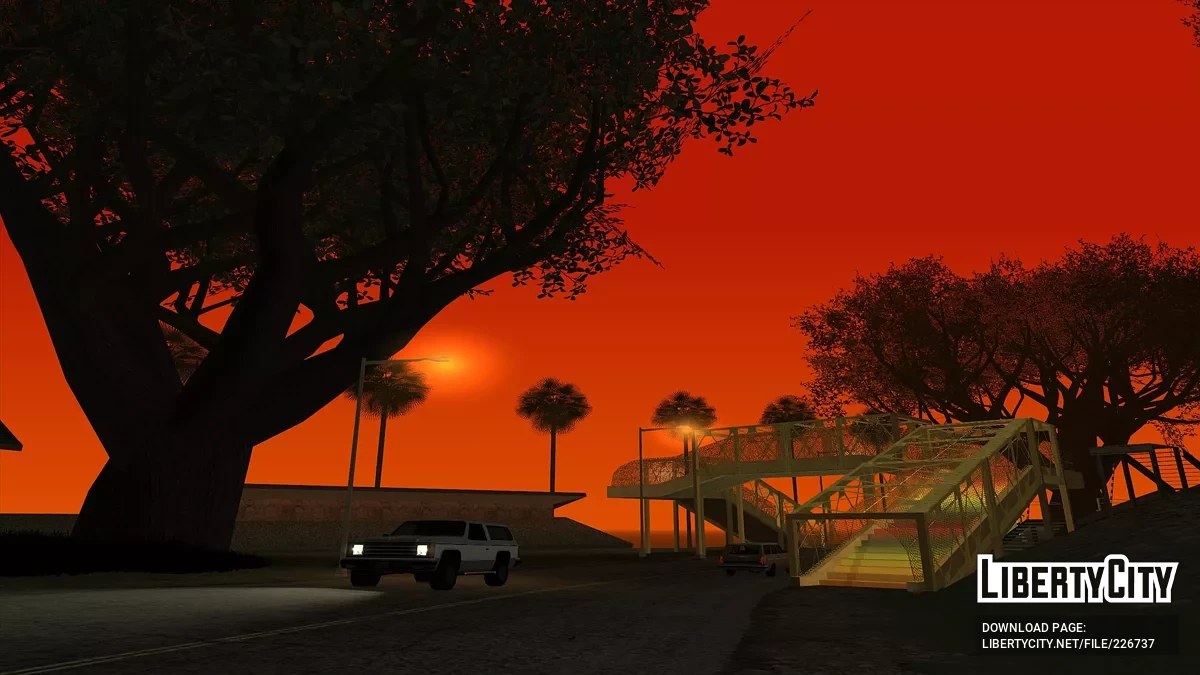 Отели у дороги округа Рэд с бункером / GTA San Andreas