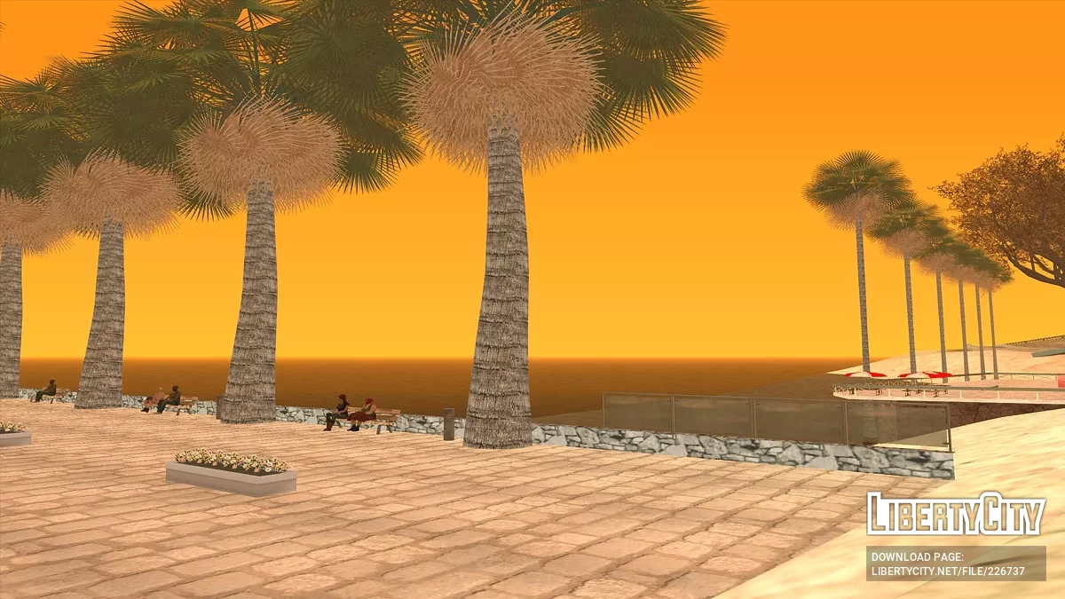 Отели у дороги округа Рэд с бункером / GTA San Andreas