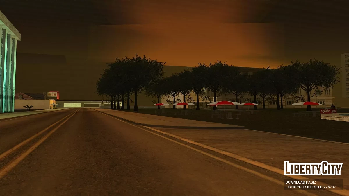 Отели у дороги округа Рэд с бункером / GTA San Andreas