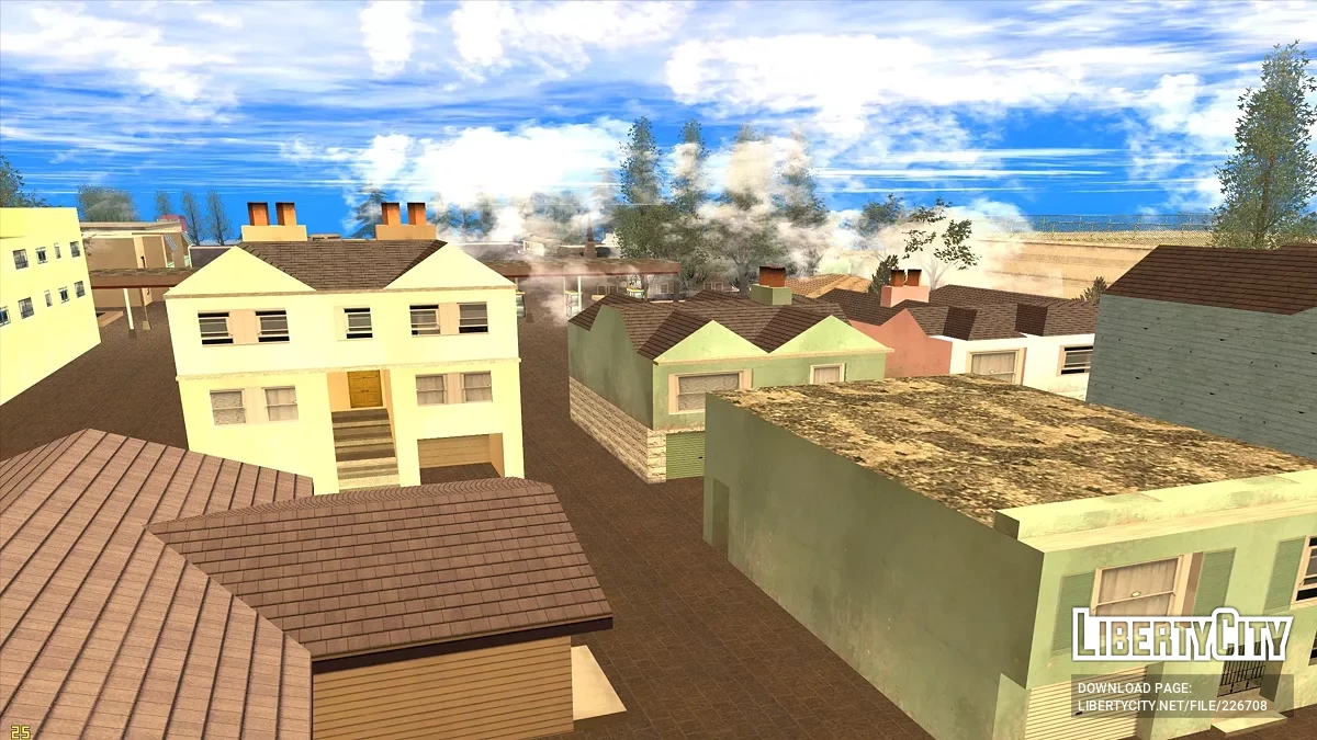 Поселок в округе Флинт / GTA San Andreas