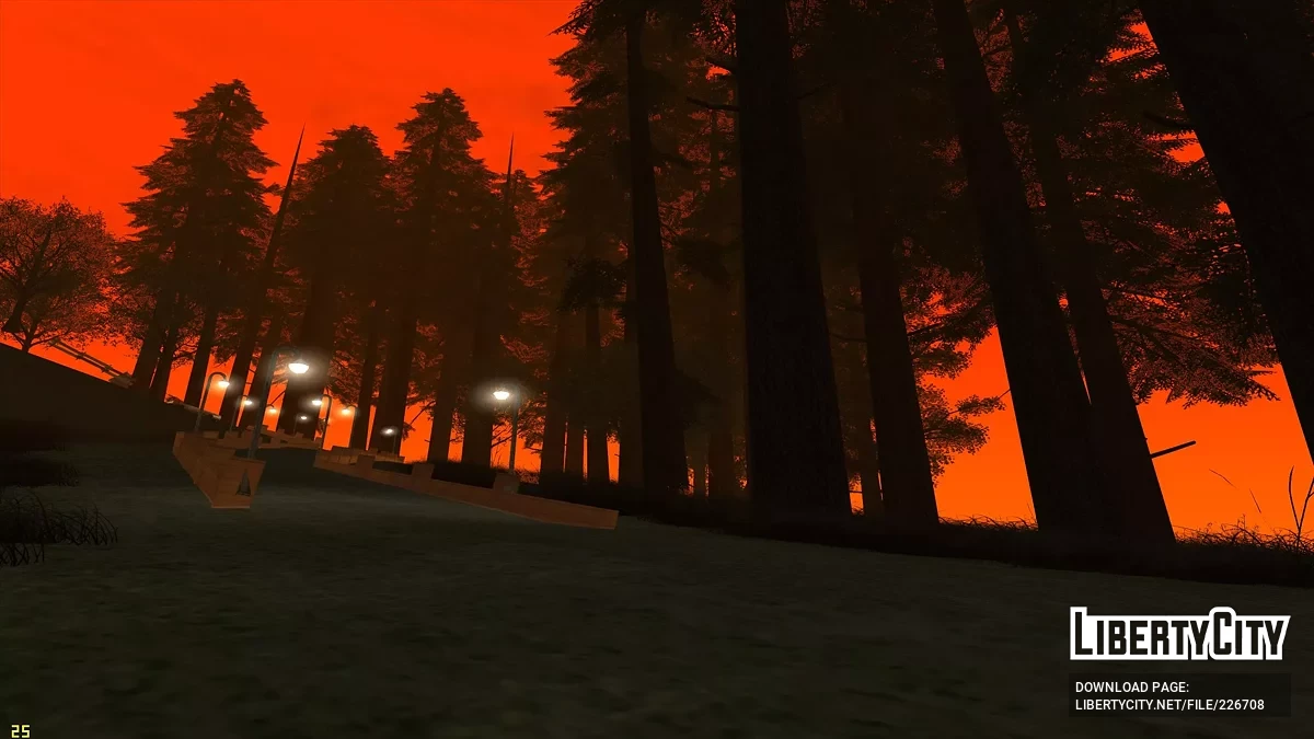 Поселок в округе Флинт / GTA San Andreas