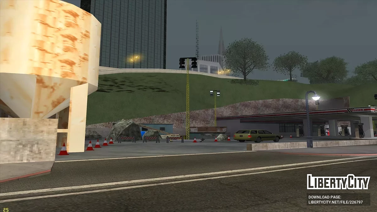 Ремонт заправки в Бухте Пасхи / GTA San Andreas