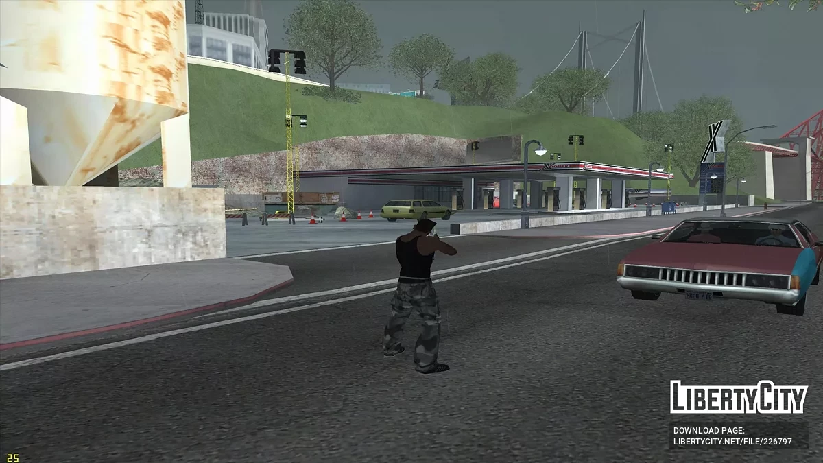 Ремонт заправки в Бухте Пасхи / GTA San Andreas
