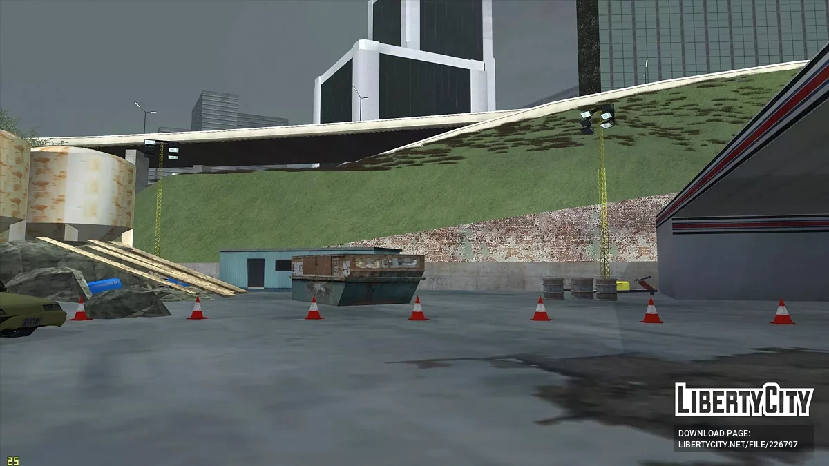 Ремонт заправки в Бухте Пасхи / GTA San Andreas