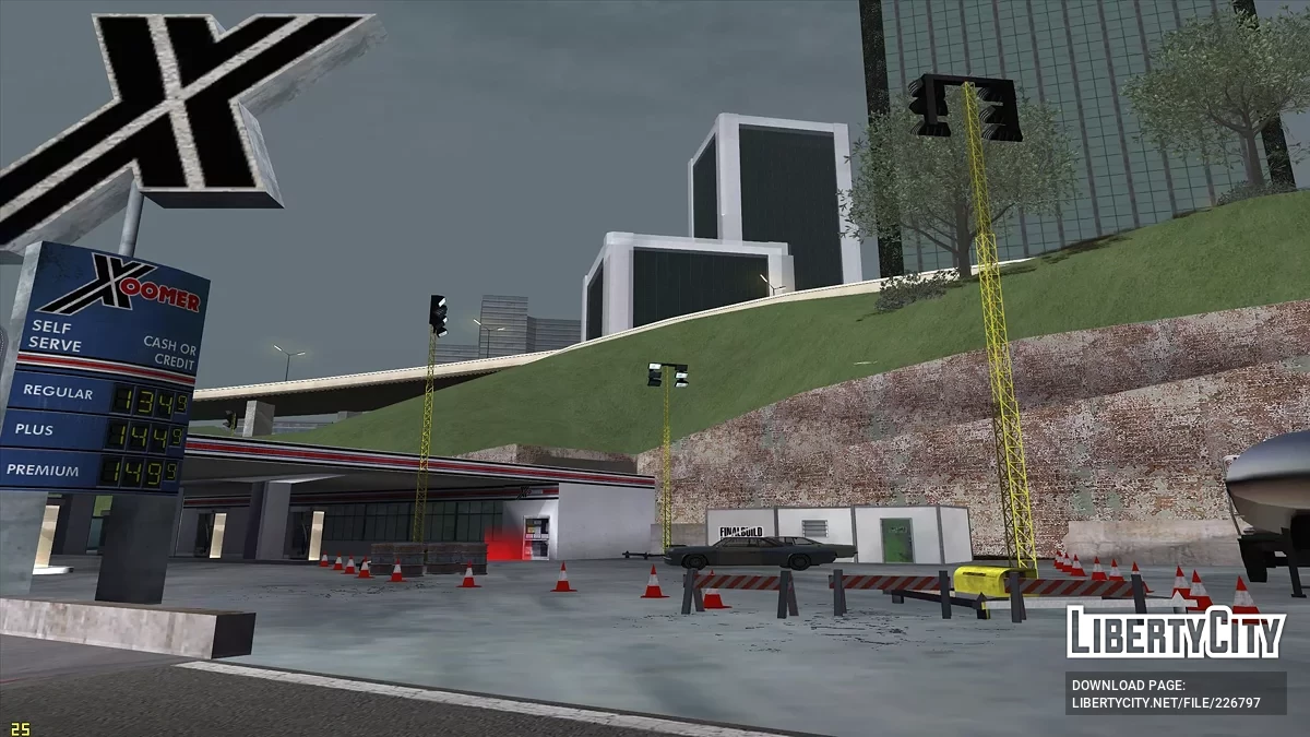 Ремонт заправки в Бухте Пасхи / GTA San Andreas