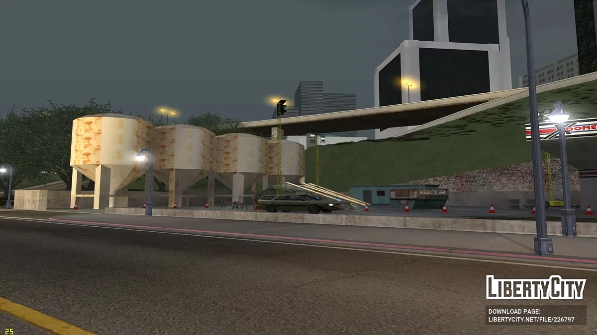 Ремонт заправки в Бухте Пасхи / GTA San Andreas