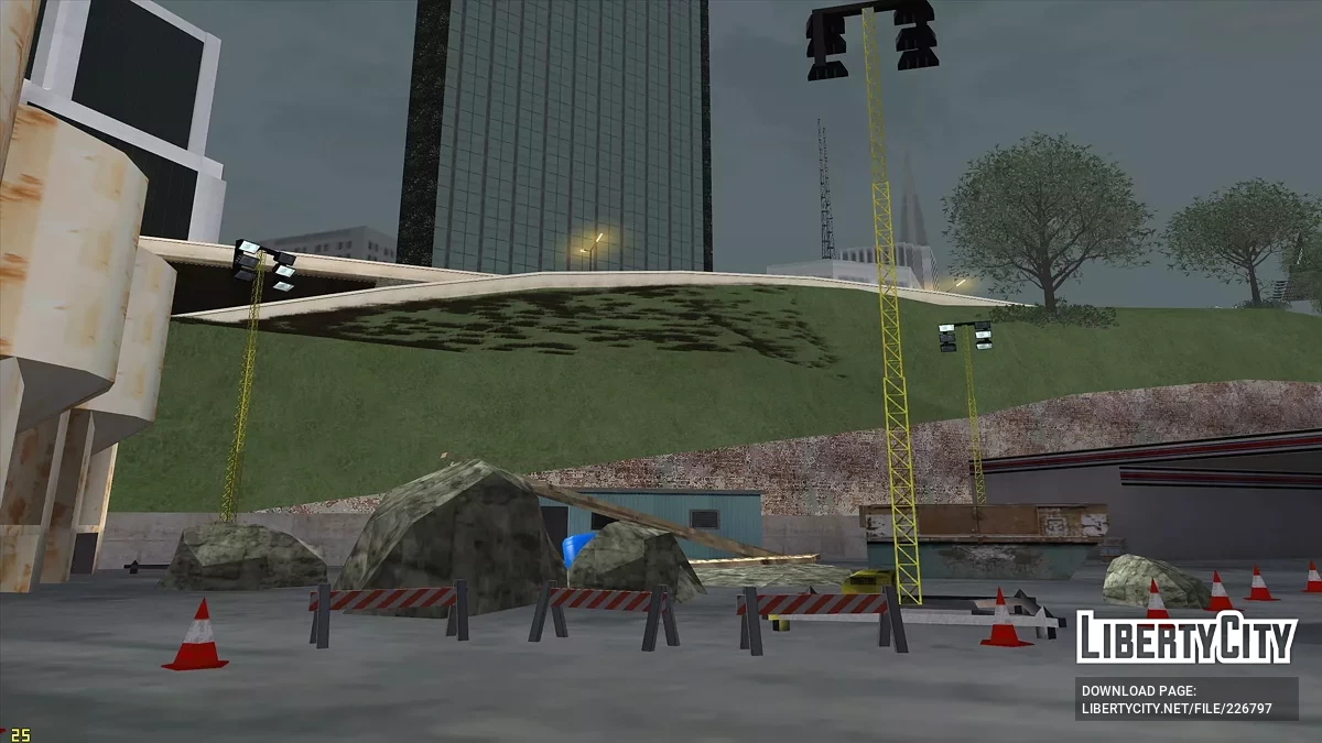 Ремонт заправки в Бухте Пасхи / GTA San Andreas