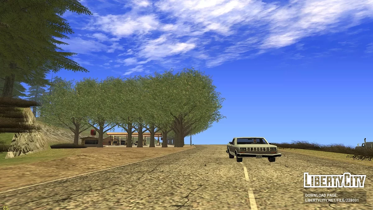 Загородный Отель с АЗС / GTA San Andreas