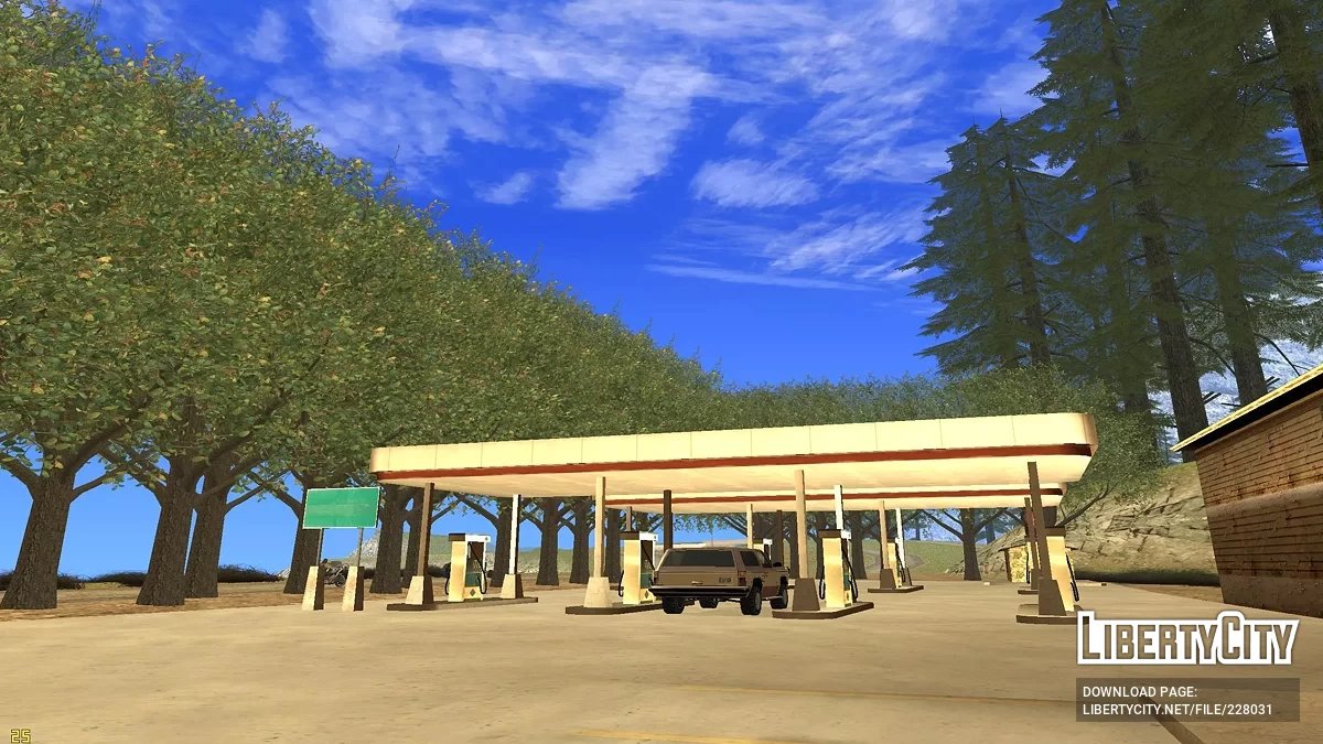 Загородный Отель с АЗС / GTA San Andreas