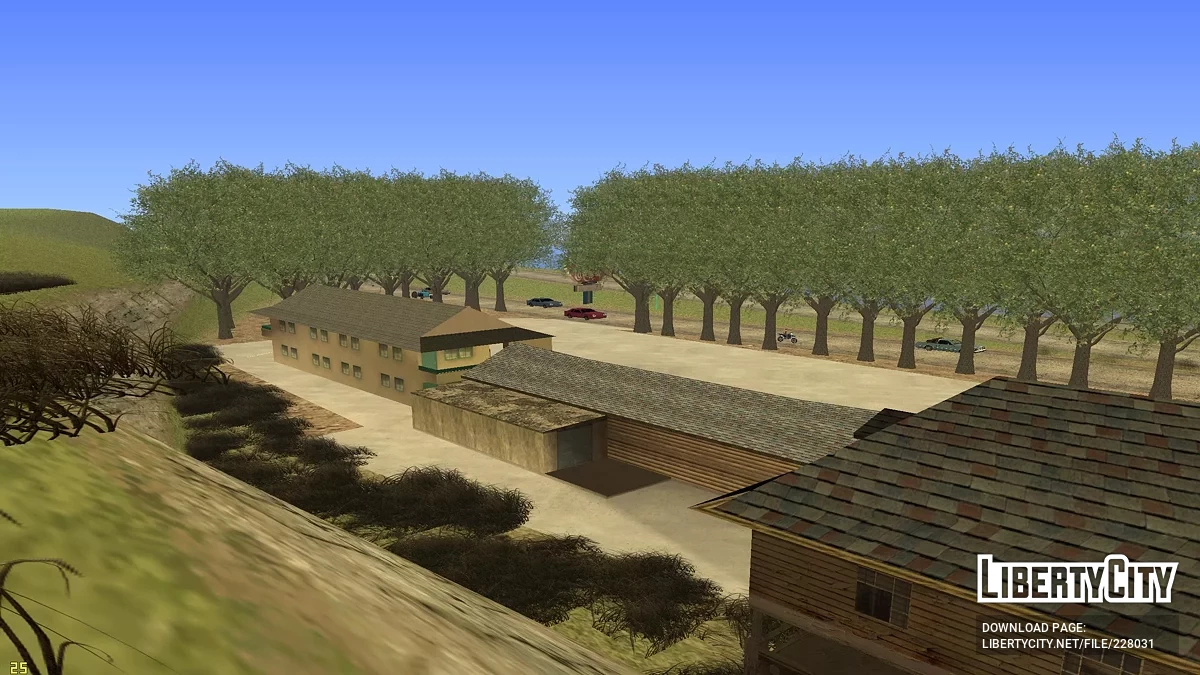 Загородный Отель с АЗС / GTA San Andreas