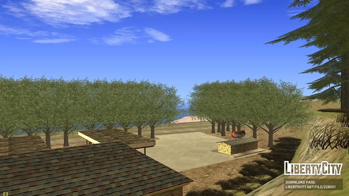 Загородный Отель с АЗС / GTA San Andreas