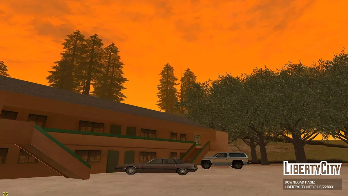 Загородный Отель с АЗС / GTA San Andreas