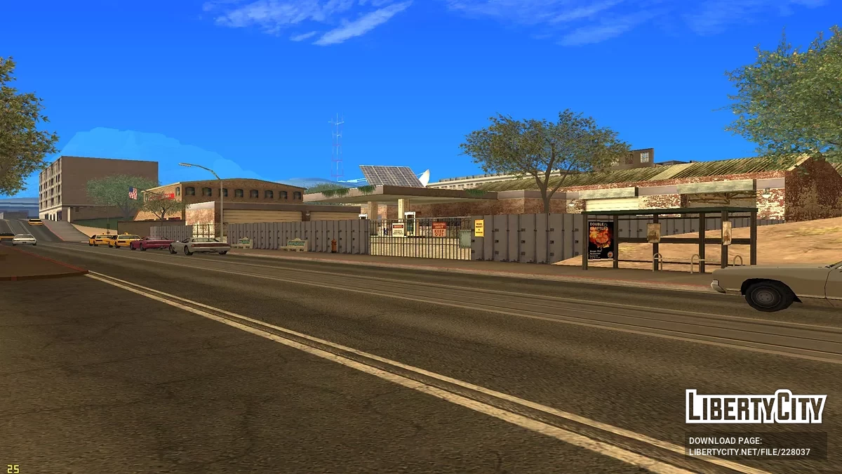 Запущенный гараж в Доэрти - HERO Workshop / GTA San Andreas