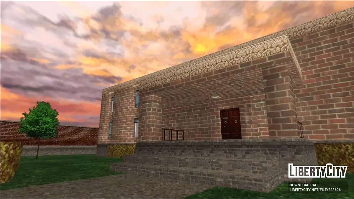 cs_estate из Counter-Strike 1.6 / GTA San Andreas