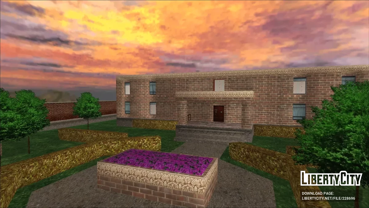 cs_estate из Counter-Strike 1.6 / GTA San Andreas
