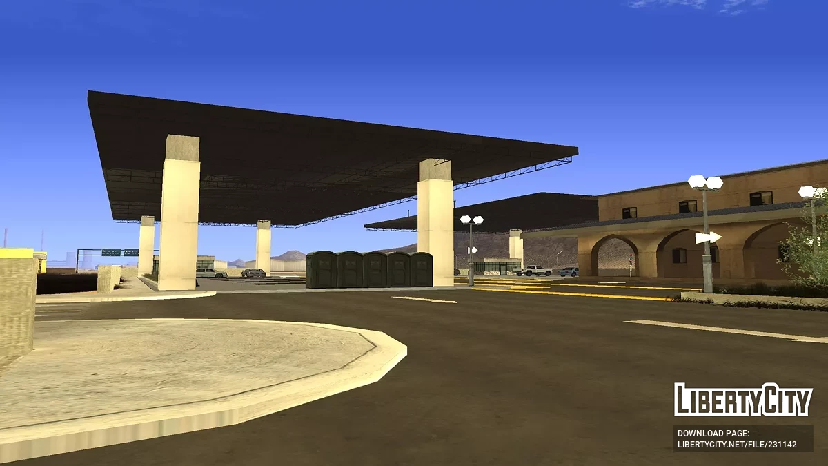 Улучшенная станция Линден / GTA San Andreas