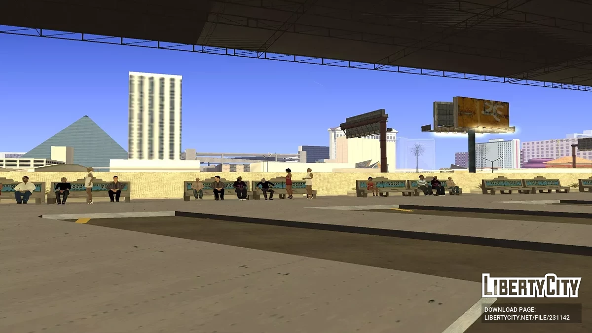 Улучшенная станция Линден / GTA San Andreas