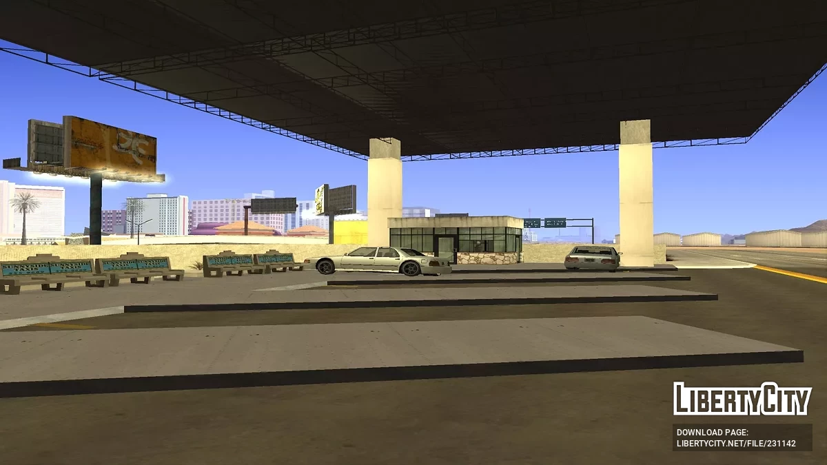 Улучшенная станция Линден / GTA San Andreas