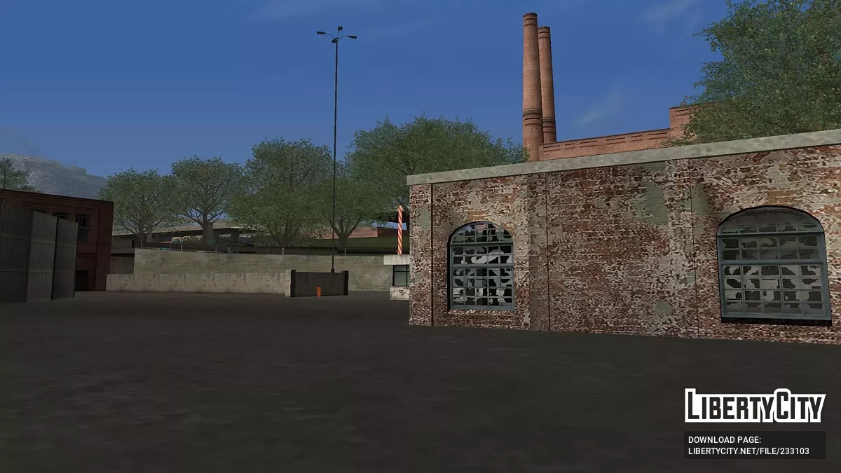 Больше объектов в доках San-Fierro / GTA San Andreas