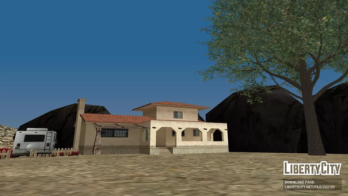 Гора Чилиад с трассой / GTA San Andreas