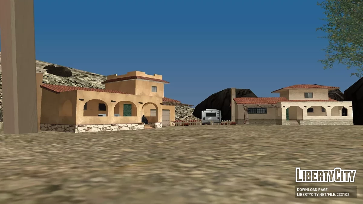 Гора Чилиад с трассой / GTA San Andreas