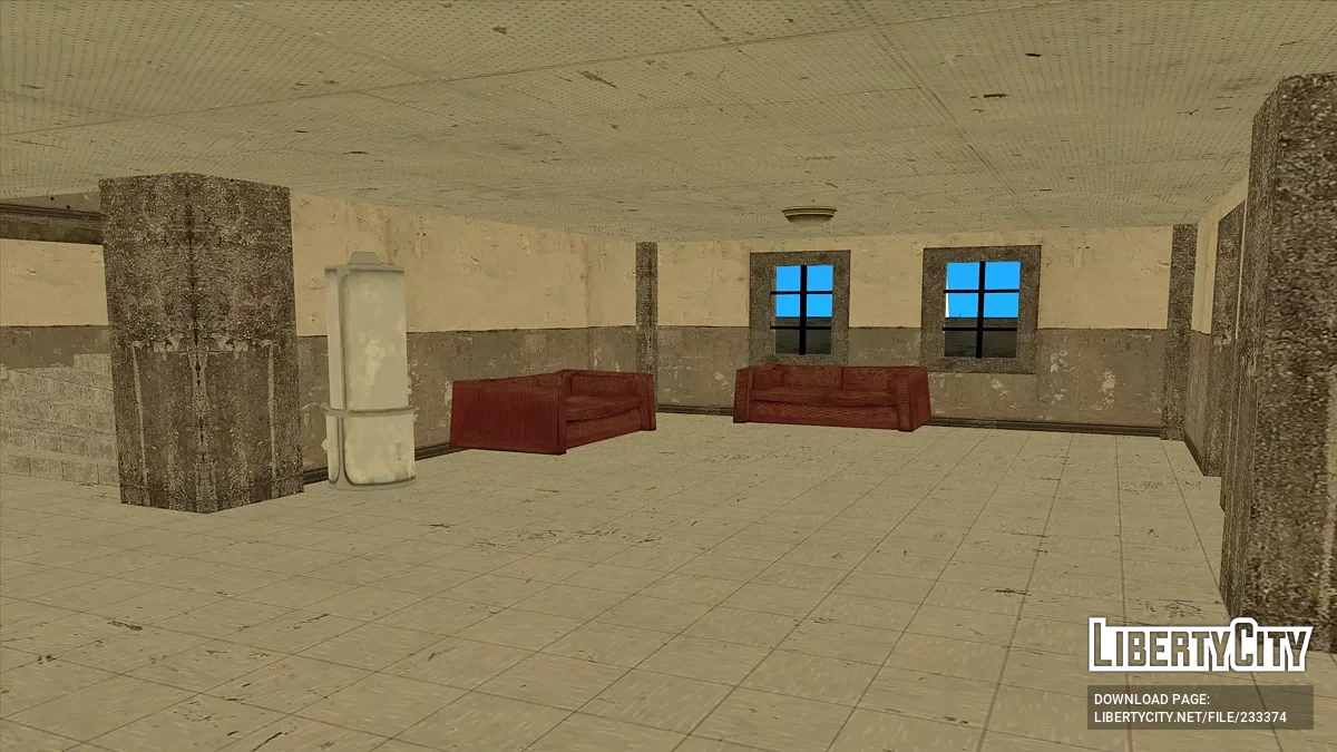 Заброшенный отель на обочине / GTA San Andreas