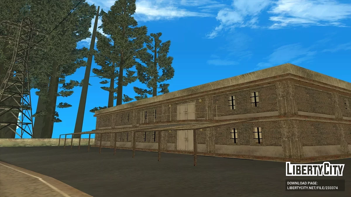 Заброшенный отель на обочине / GTA San Andreas