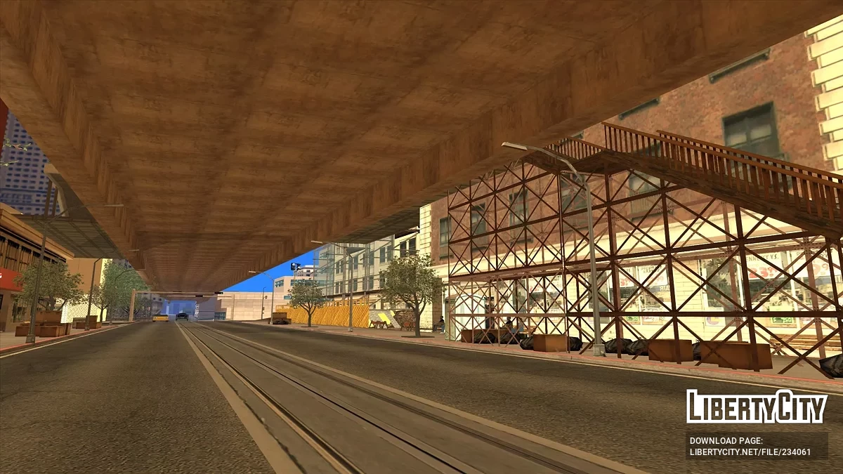 Застроенный Красивый район Сан-Фиерро / GTA San Andreas