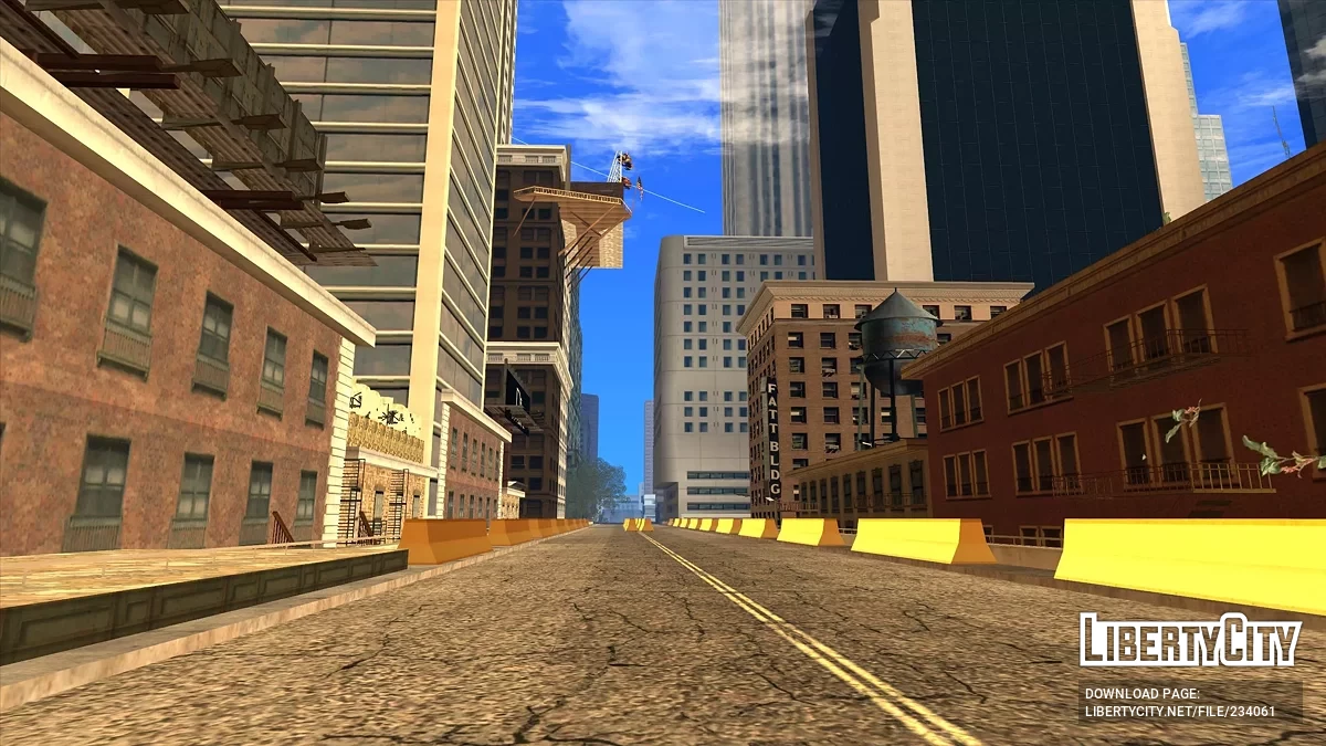 Застроенный Красивый район Сан-Фиерро / GTA San Andreas