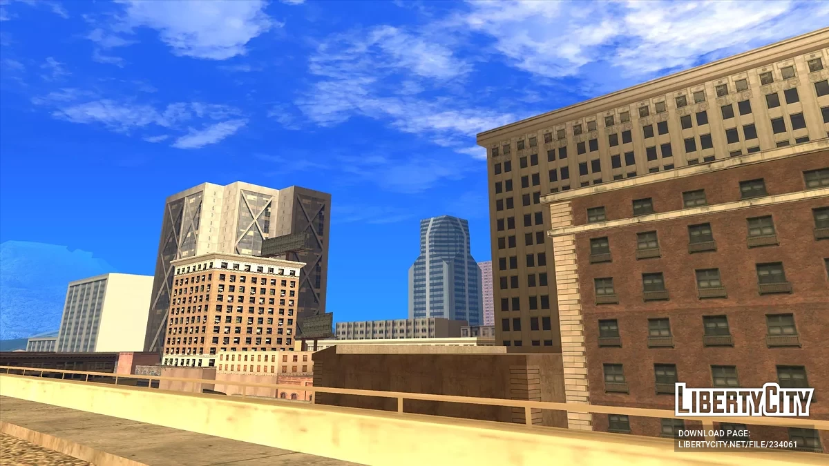 Застроенный Красивый район Сан-Фиерро / GTA San Andreas