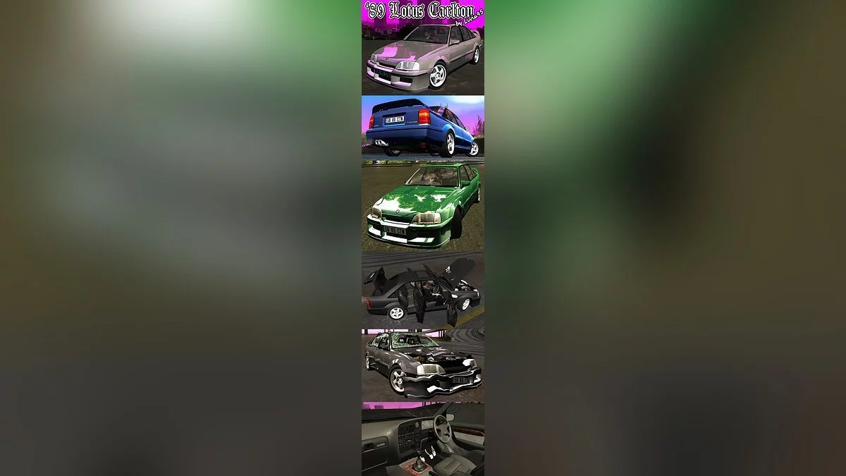 1989 Lotus Carlton / GTA San Andreas