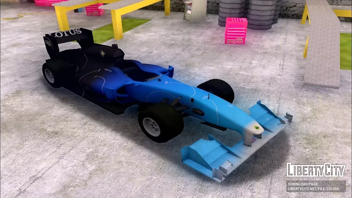 F1 Lotus T125 2011 / GTA San Andreas