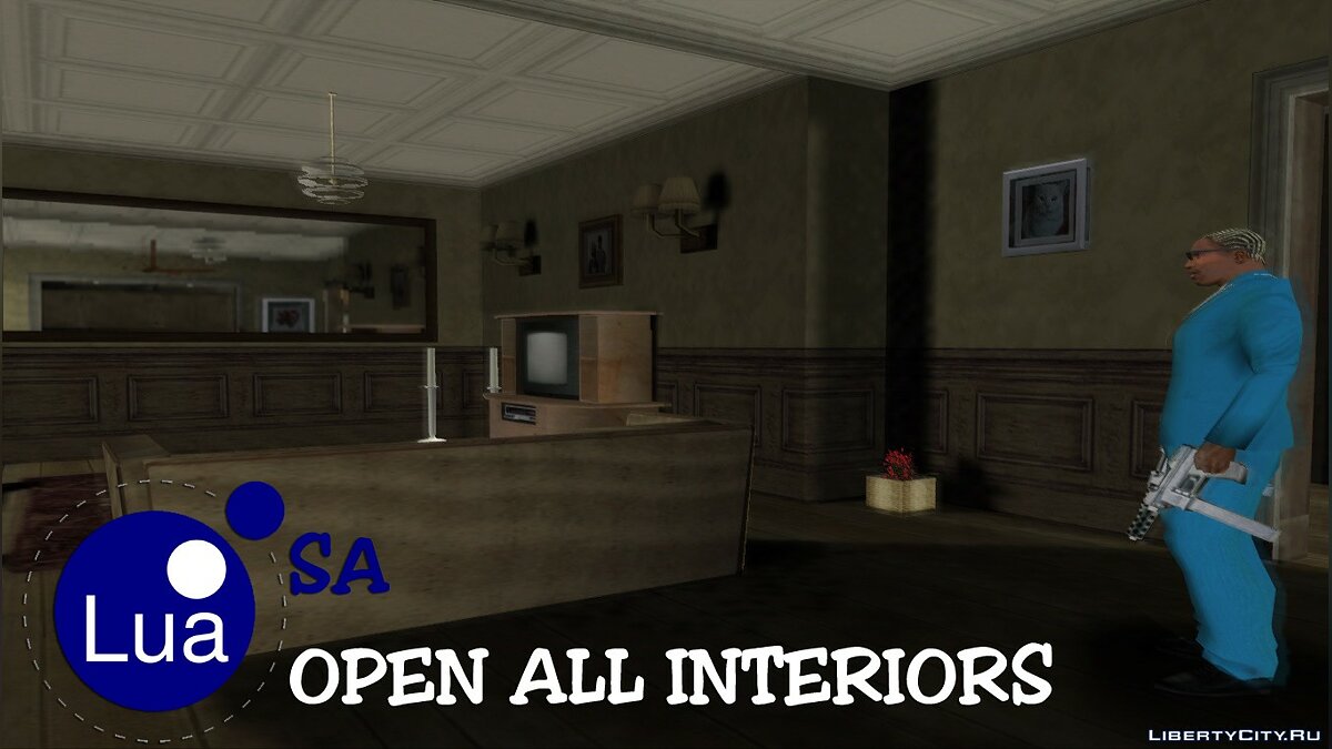 Скачать SA Open all interiors для GTA San Andreas