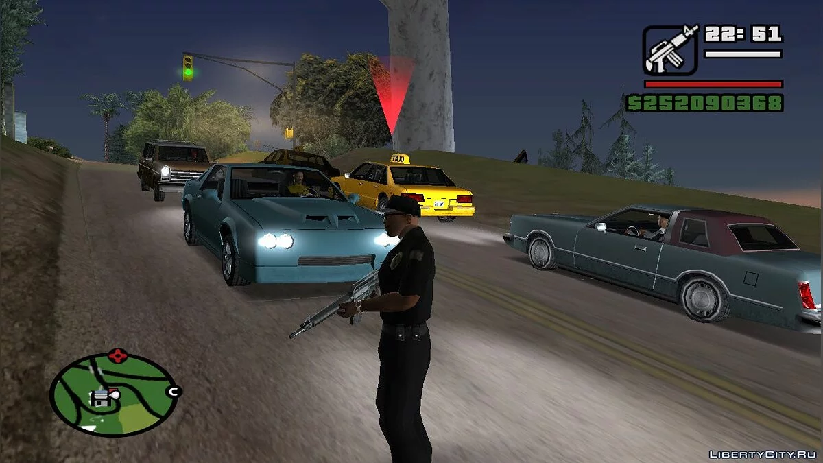 Car exploded / GTA San Andreas